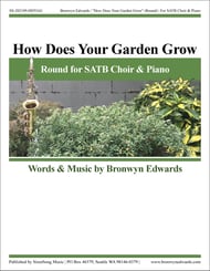 How Does Your Garden Grow SATB choral sheet music cover Thumbnail